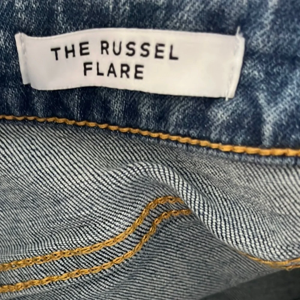 Oliver Logan High Rise Russel Split Flare‎ Jeans Size 31 Inseam 30”